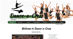 Desktop Screenshot of dance-a-cross.com