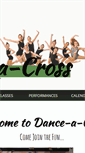 Mobile Screenshot of dance-a-cross.com